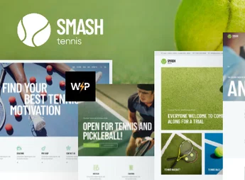 Smash – Padel, Squash & Tennis WordPress Theme
