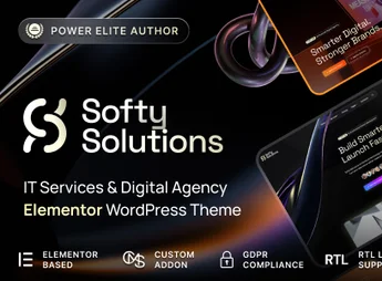 Softy Solutions – IT Services & Digital Agency WordPress Theme