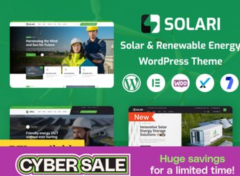 Solari – Ecology & Solar Energy WordPress Theme