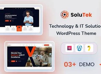 Solutek – Technology & IT Services WordPress Theme