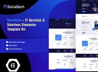 SolveTech – IT Services & Solutions Elementor Pro Template Kit