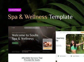 Soulis – Spa Elementor Pro Template Kit