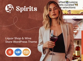 Spirits – Liquor Shop & Wine Store WordPress Theme