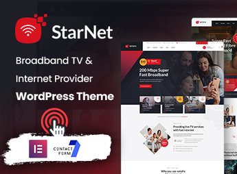 StarNet – Internet Provider WordPress Theme