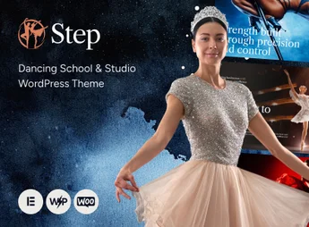 Step – Dancing School & Studio WordPress Theme