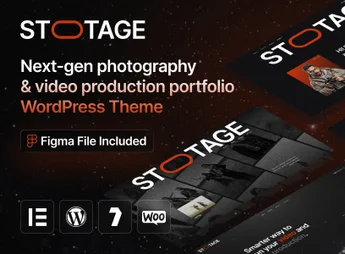Stotage – Photography & Video Production WordPress Theme