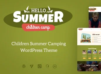 Hello Summer | Children Camp WordPress Theme