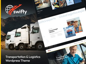 Swifty – Transportation & Logistics WordPress Theme