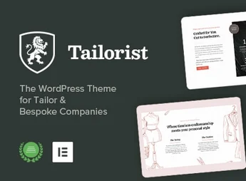 Tailorist – Tailoring & Fashion WordPress Theme