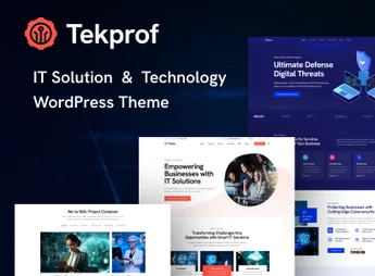Tekprof – IT Solution & Technology Elementor WordPress Theme