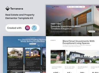 Terranova – Real Estate and Property Elementor Template Kit