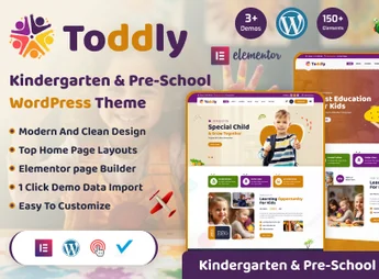Toddly – Kids & Kindergarten WordPress Theme
