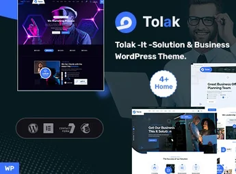 Tolak – It Solution & Business WordPress Theme