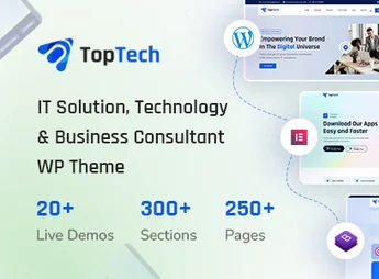 TopTech – SEO Marketing Agency & Technology WordPress Theme