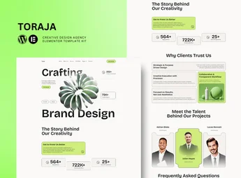 Toraja – Creative Agency Elementor Template Kit