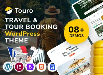 Touro – Travel & Tour Booking Agency WordPress Theme