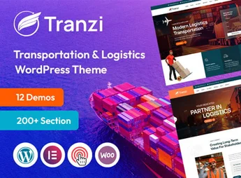 Tranzi – Transportation & Logistics WordPress Theme