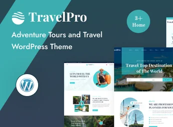 TravelPro – Adventure Tours and Travel Agency WordPress Theme