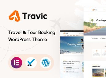 Travic – Tour & Travels Agency WordPress Theme