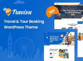 Travivu – Travel & Tour Booking WordPress Theme