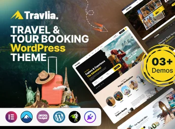 Travlia – Travel & Tour Booking WordPress Theme