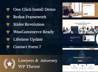 Ukilo – Law & Lawyer WordPress Theme