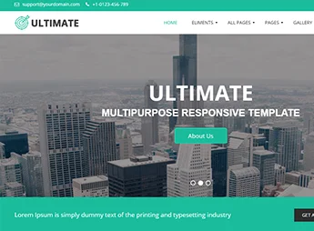 Ultimate – Responsive Multiple Purpose WordPress Theme
