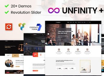 Unfinity – One Page WordPress