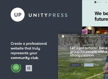 UnityPress – Community Club WordPress Theme