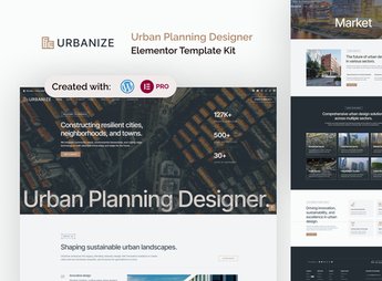 Urbanize – Urban Planning Designer Elementor Template Kit