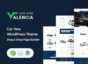 Valencia – Car Hire WordPress Theme