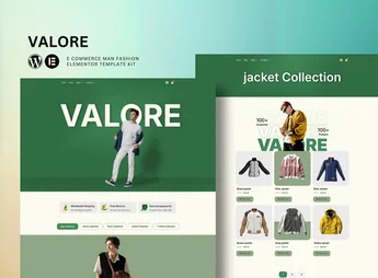 Valore – Fashion Store eCommerce Elementor Template Kit