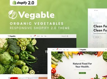 Vegable – Organic Vegetables Responsive Shopify 2.0 Theme