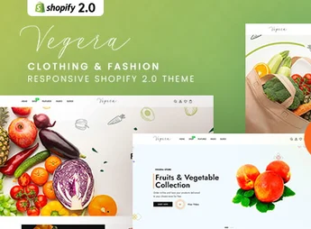 Vegera – Organic Vegetables Responsive Shopify 2.0 Theme
