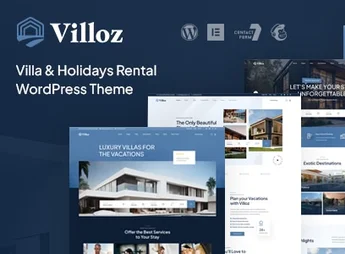 Villoz – Villa & Holidays Rental WordPress Theme