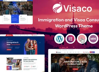 Visaco – Immigration and Visa Consulting WordPress Theme