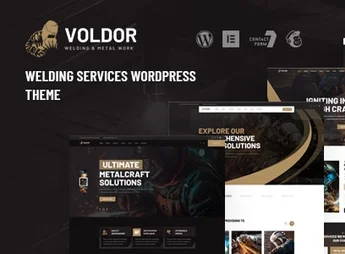Voldor – Welding & Metal Work WordPress Theme