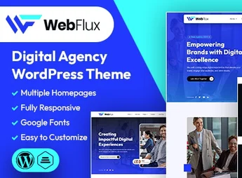 WebFlux | Digital Agency WordPress Theme