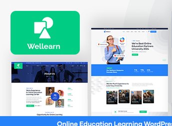 Wellearn – Online Education Learning WordPress Theme