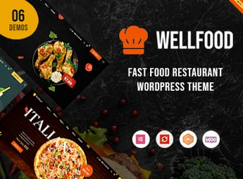 Wellfood – Fast Food Restaurant WordPress Theme