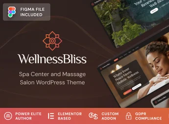 Wellness Bliss – Massage Salon & Spa WordPress Theme