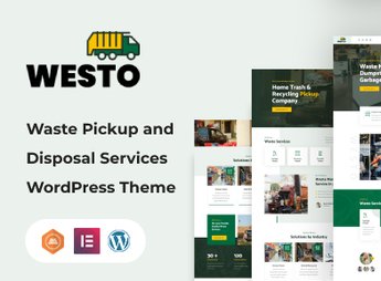 Westo – Waste Disposal Services WordPress Theme