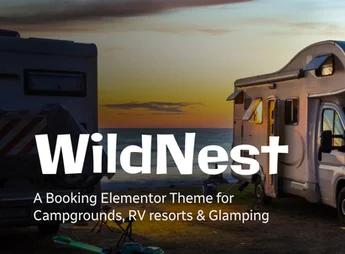 WildNest – Campgrounds & RV Parks Booking Theme