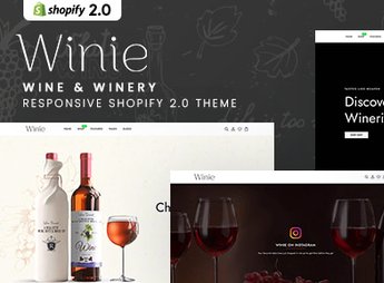 Winie – Wine & Winery Responsive Shopify 2.0 Theme