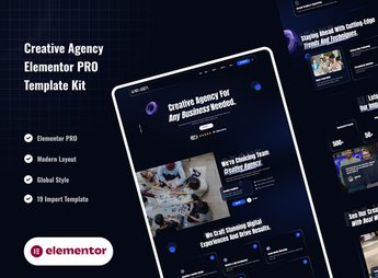 Wiragen – Creative Agency Elementor Pro Template Kit
