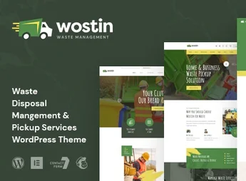 Wostin – Waste Pickup Services WordPress Theme