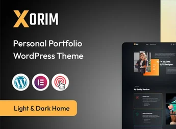 Xorim – Personal Portfolio & Resume WordPress Theme