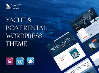 Yacty – Yacht & Boat Rental WordPress Theme