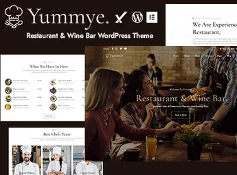Yummye – Restaurant & Wine Bar WordPress Theme