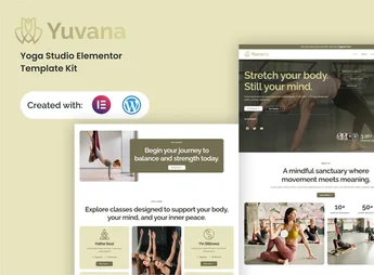 Yuvana – Yoga Studio Elementor Template Kit